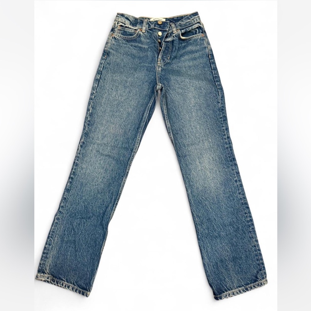 Reformation blue jeans